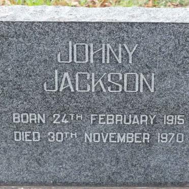 JACKSON Johny 1915-1970