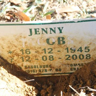 JACOBS Jenny 1945-2008