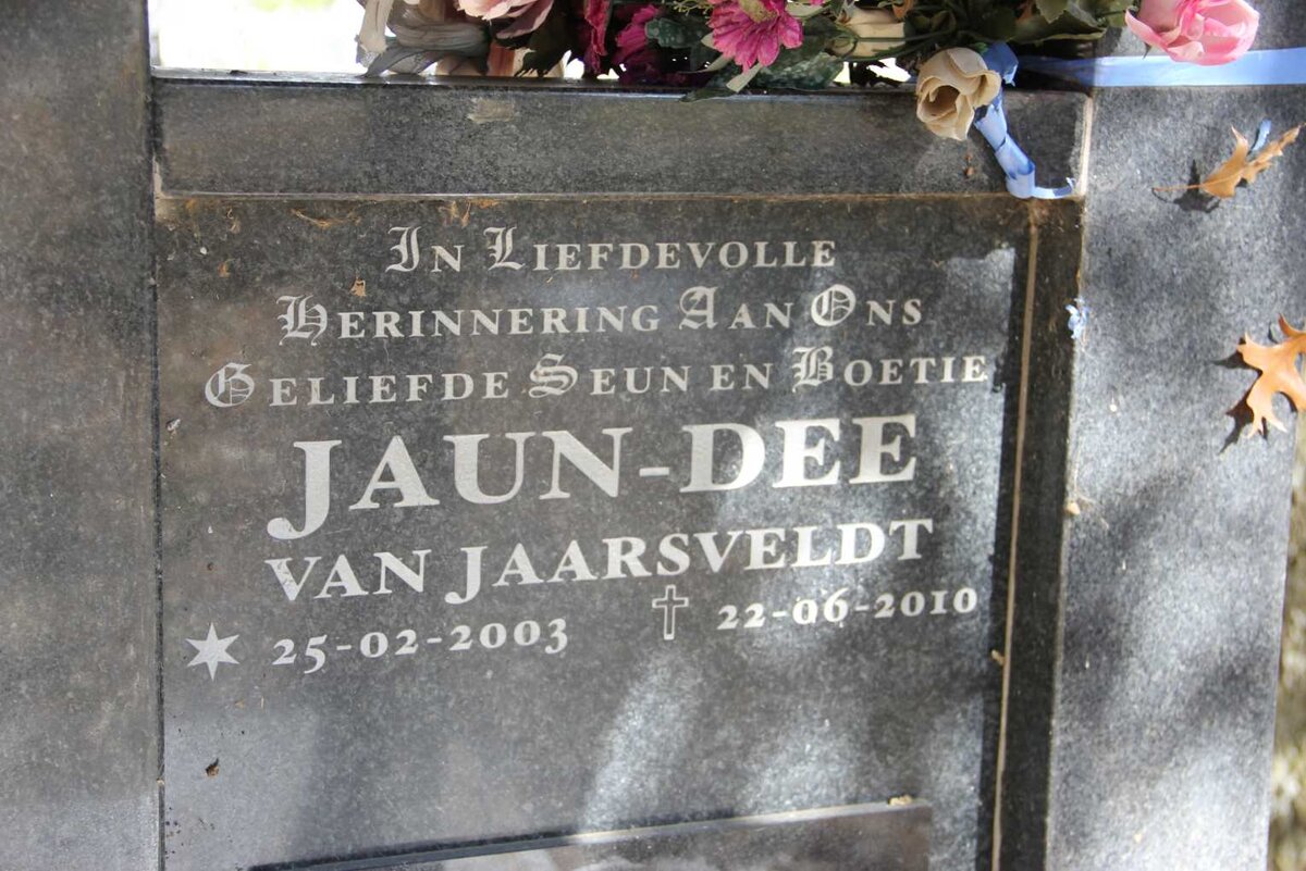 JAARSVELDT Jaun-Dee, van 2003-2010