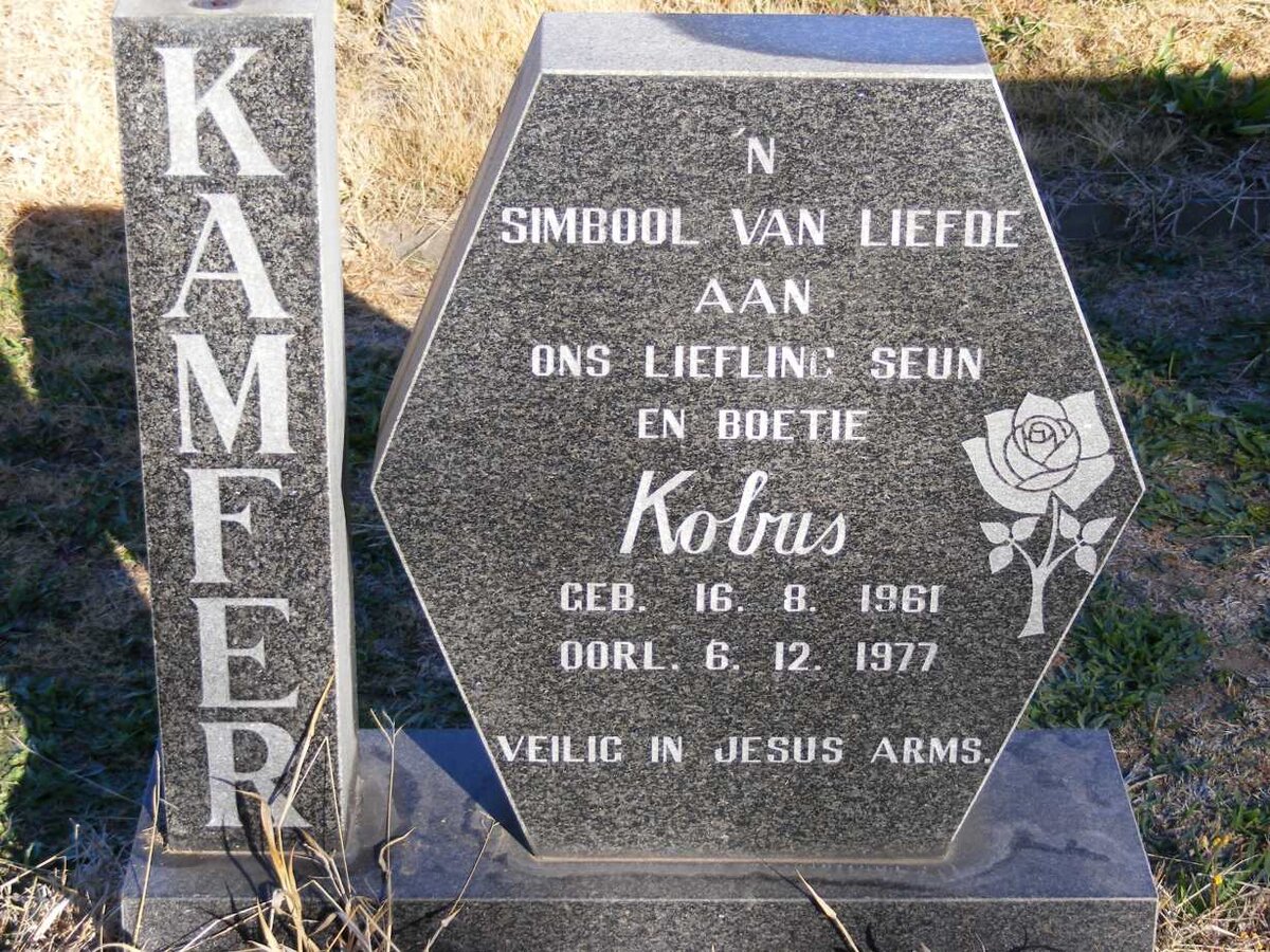 KAMFER Kobus 1961-1977