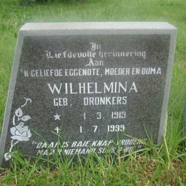 KEMA Johann 1912-1995 &amp; Wilhelmina DRONKERS 1919-1999 