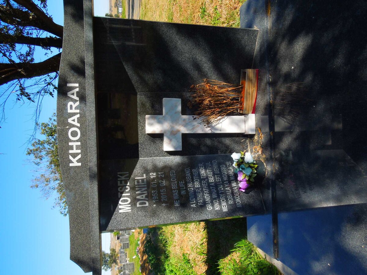 KHOARAI Motseki Daniel 1953-2015