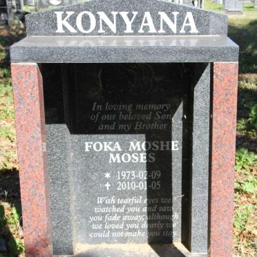 KONYANA Foka Moshe Moses 1973-2010
