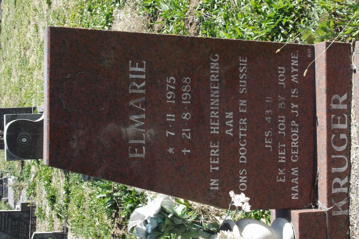 KRUGER Elmarie 1975-1988