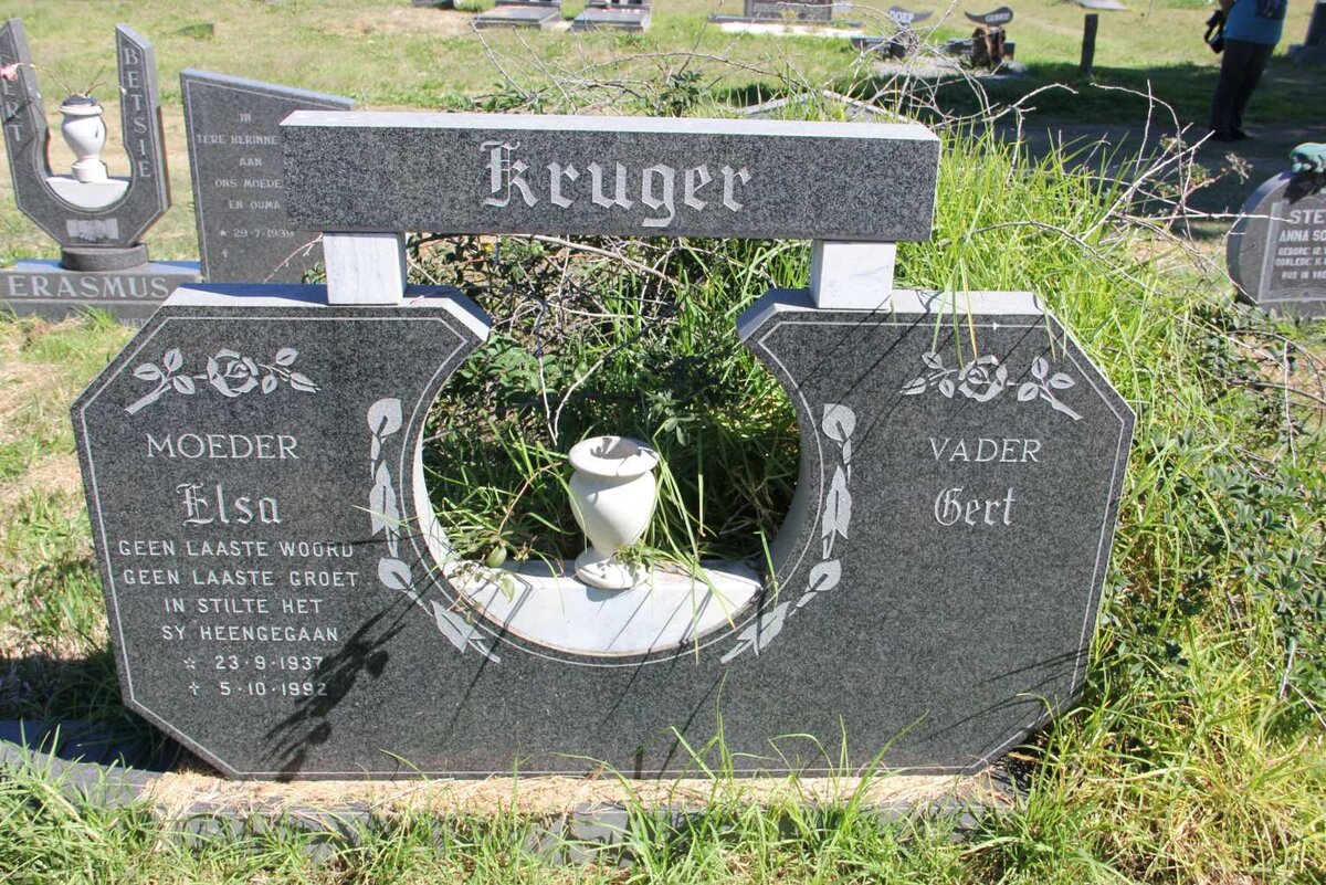 KRUGER Gert &amp; Elsa 1937-1992