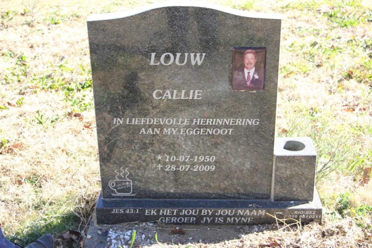 LOUW Callie 1950-2009