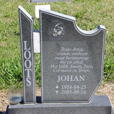 LOOTS Johan 1958-2005