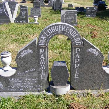 LOGGERENBERG Maria Magdalena, van 1919-1989