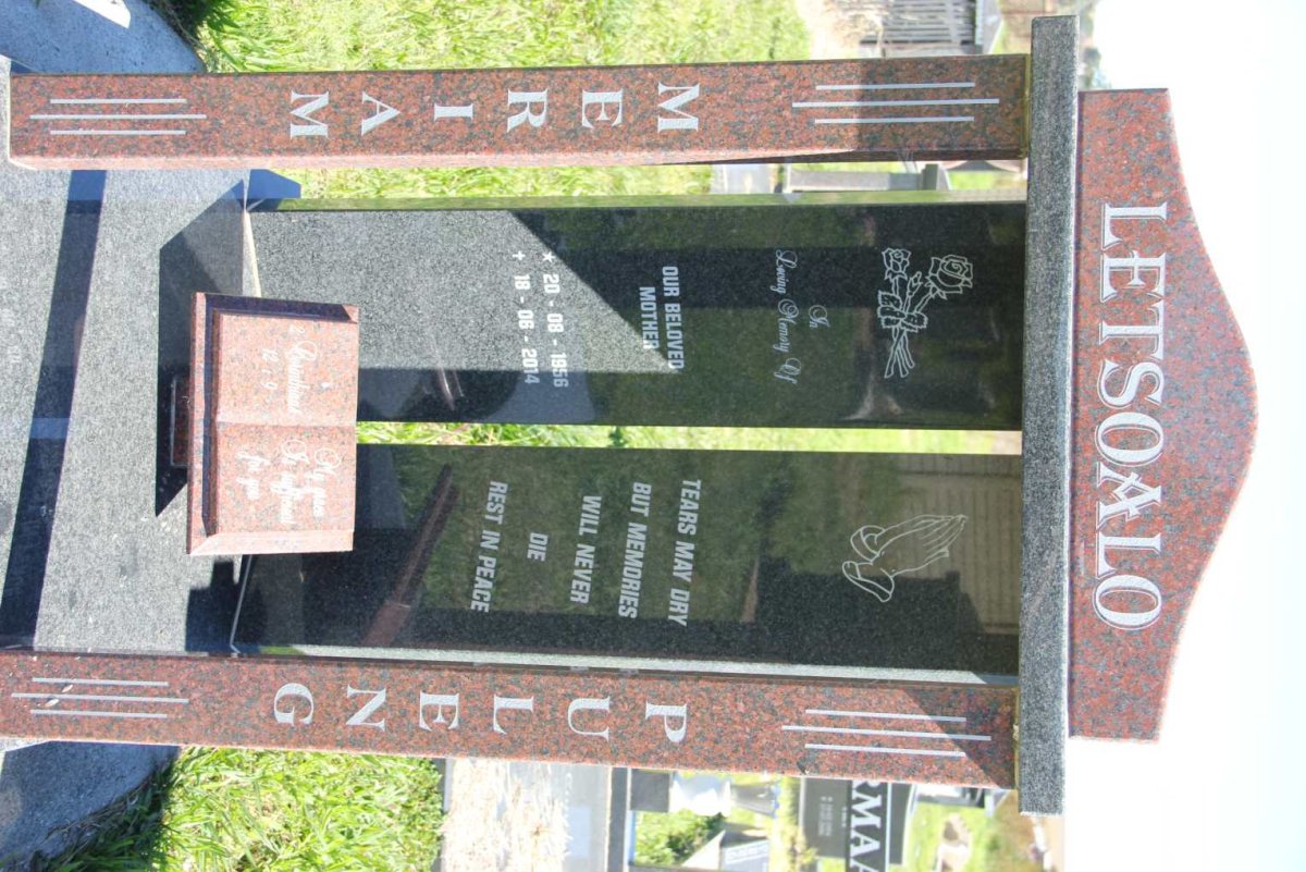 LETSOALO Meriam Puleng 1956-2014