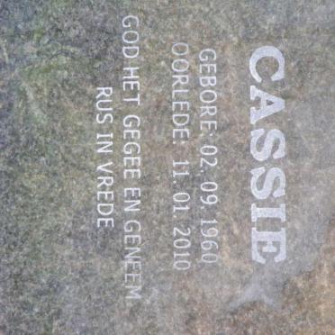 LABUSCHAGNE Dina 1941-2003 :: LABUSCHAGNE Cassie 1960-2010 