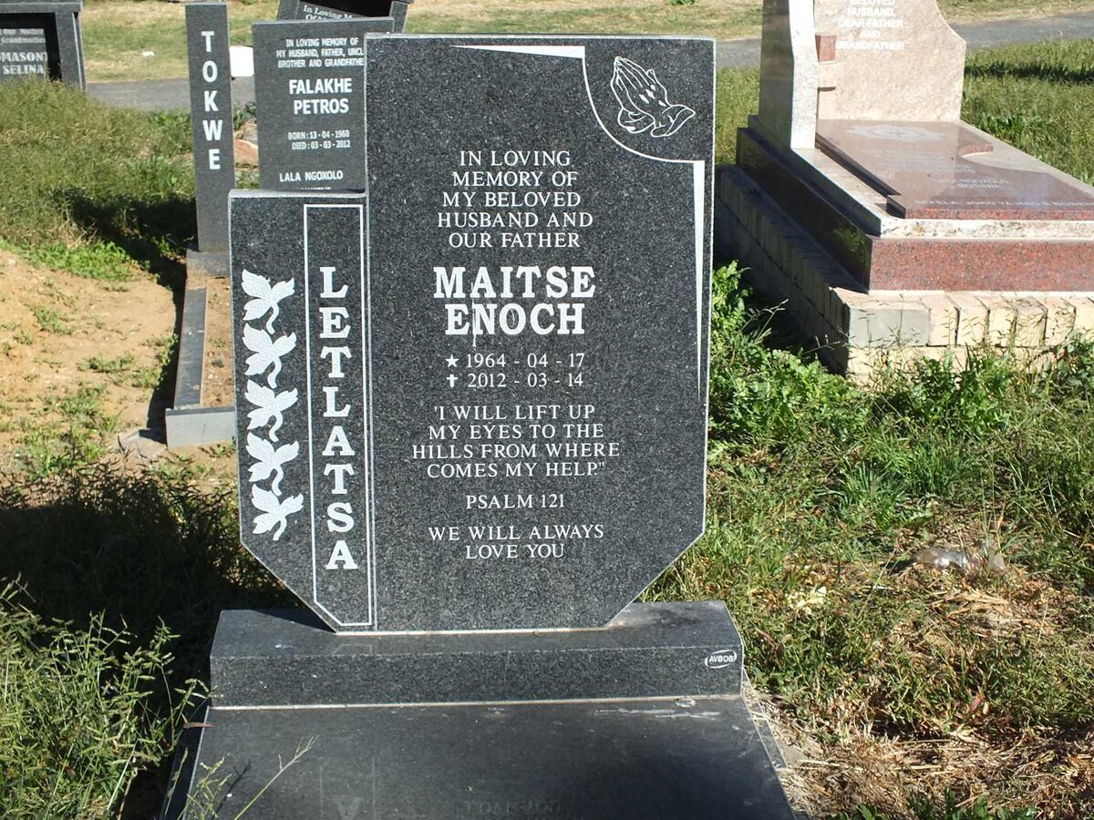 LETLATSA Maitse Enoch 1964-2012