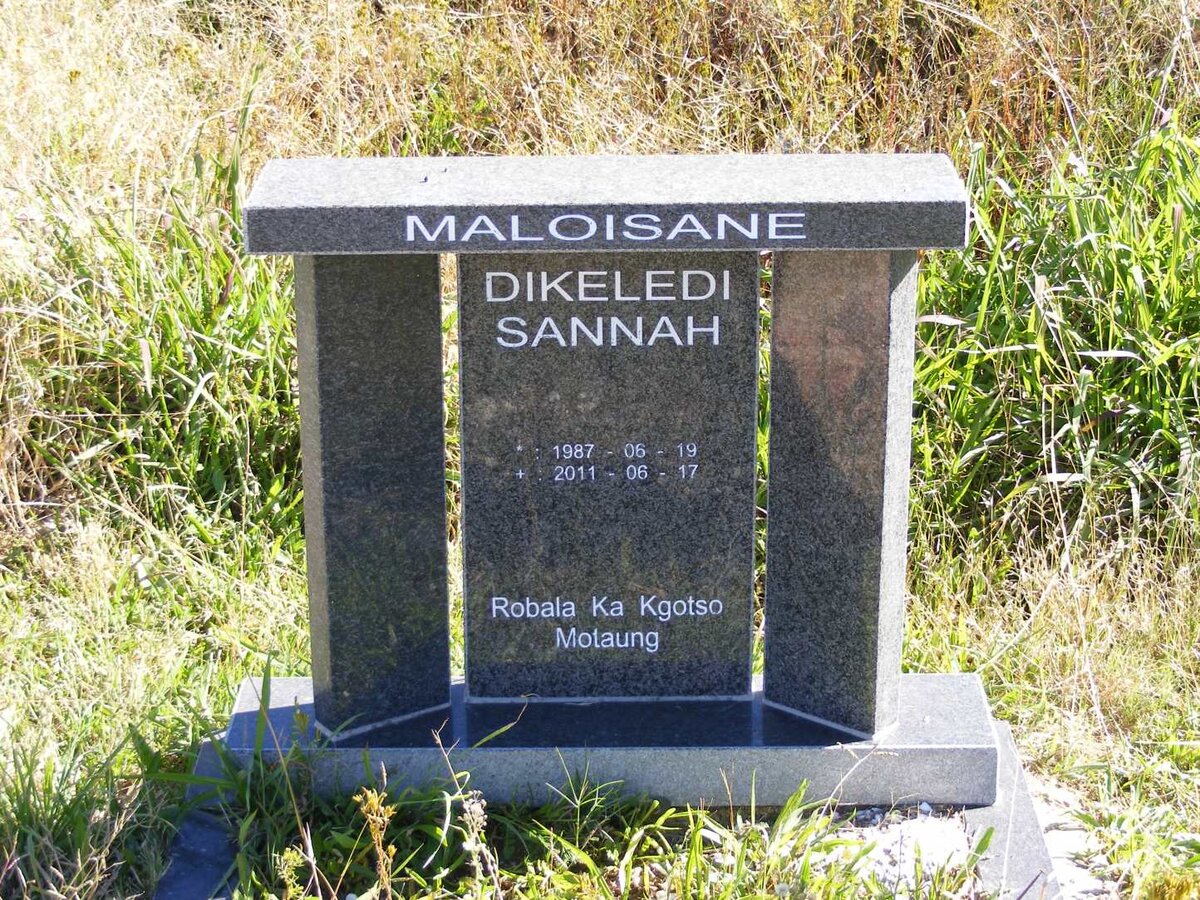 MALOISANE Dikeledi Sannah 1987-2011