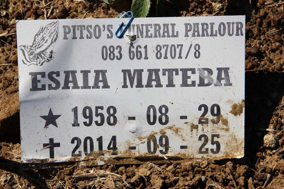 MATEBA Esaia 1958-2014