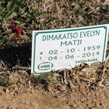 MATJI Dimakatso Evelyn 1959-2014
