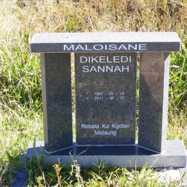 MALOISANE Dikeledi Sannah 1987-2011