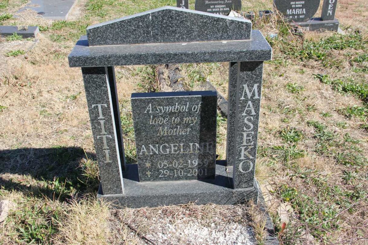 MASEKO Titi Angeline 1959-2001