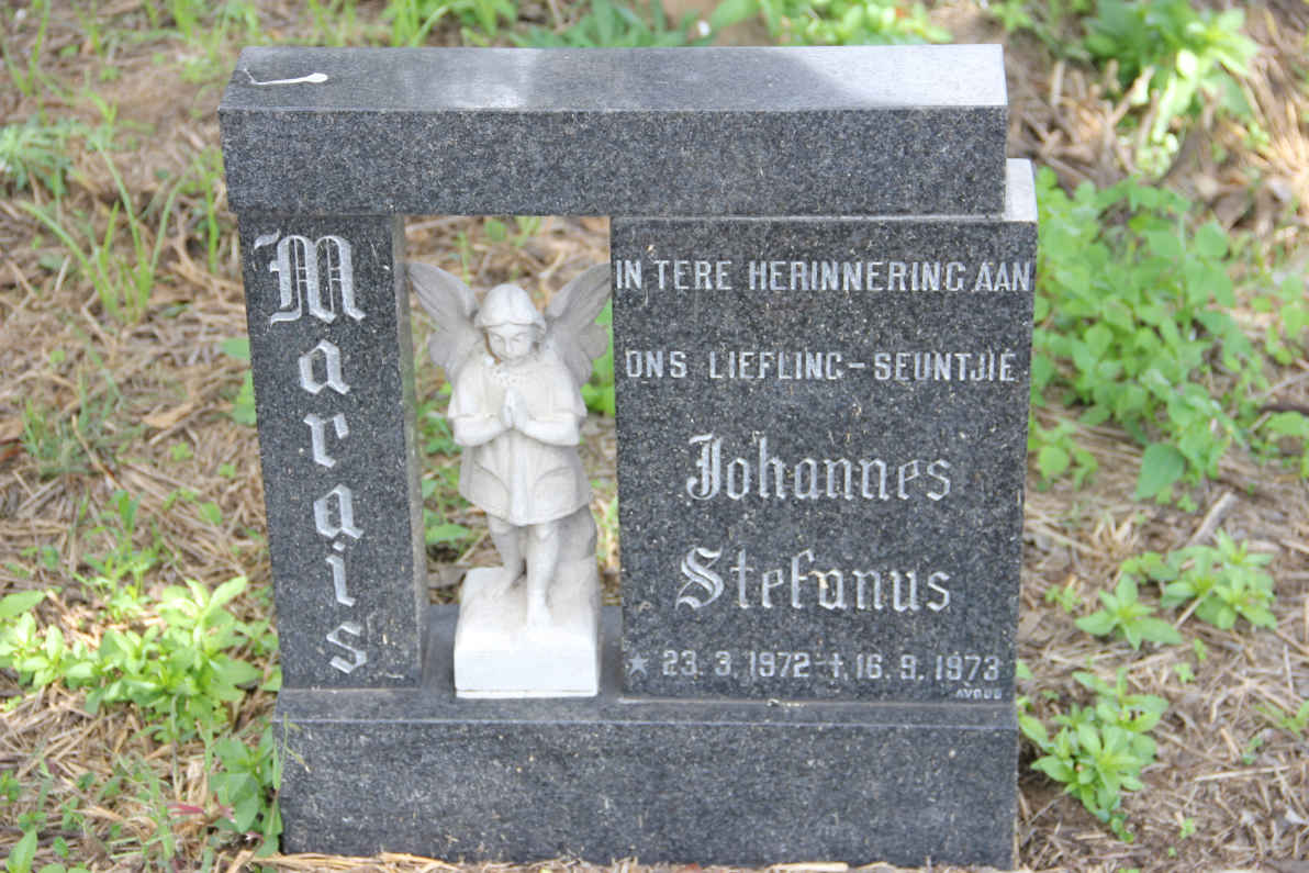 MARAIS Johannes Stefanus  1972-1973