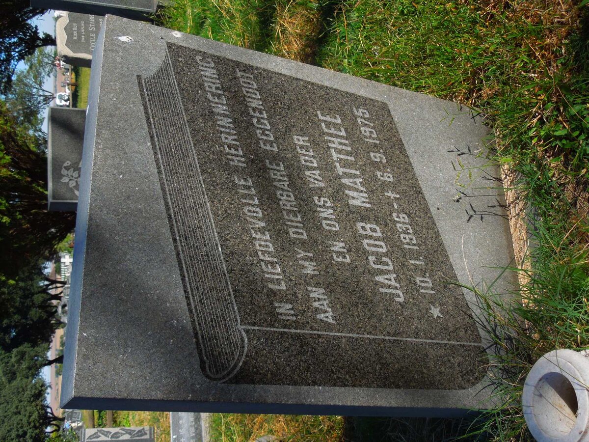 MATTHEE Jacob 1936-1975