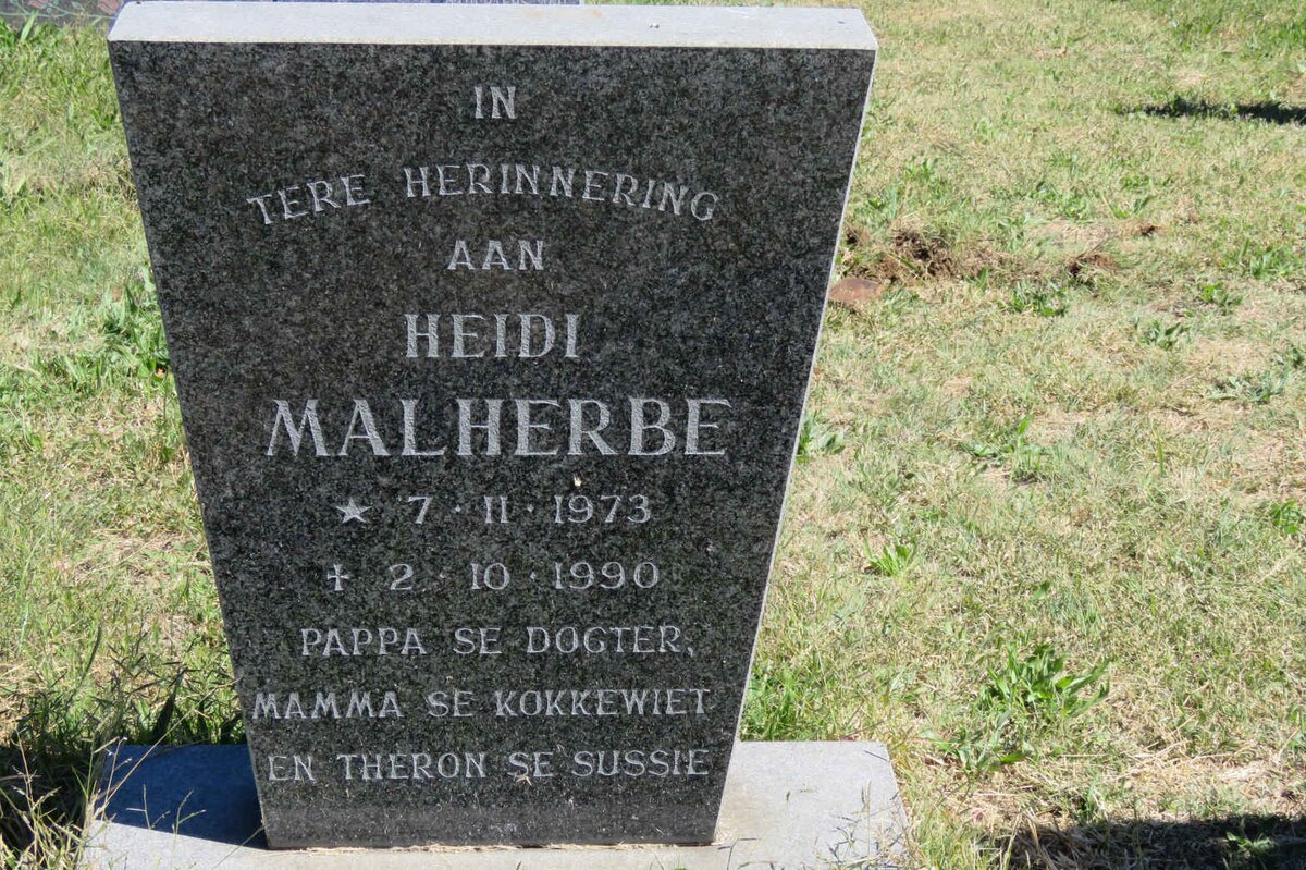 MALHERBE Heidi 1973-1990