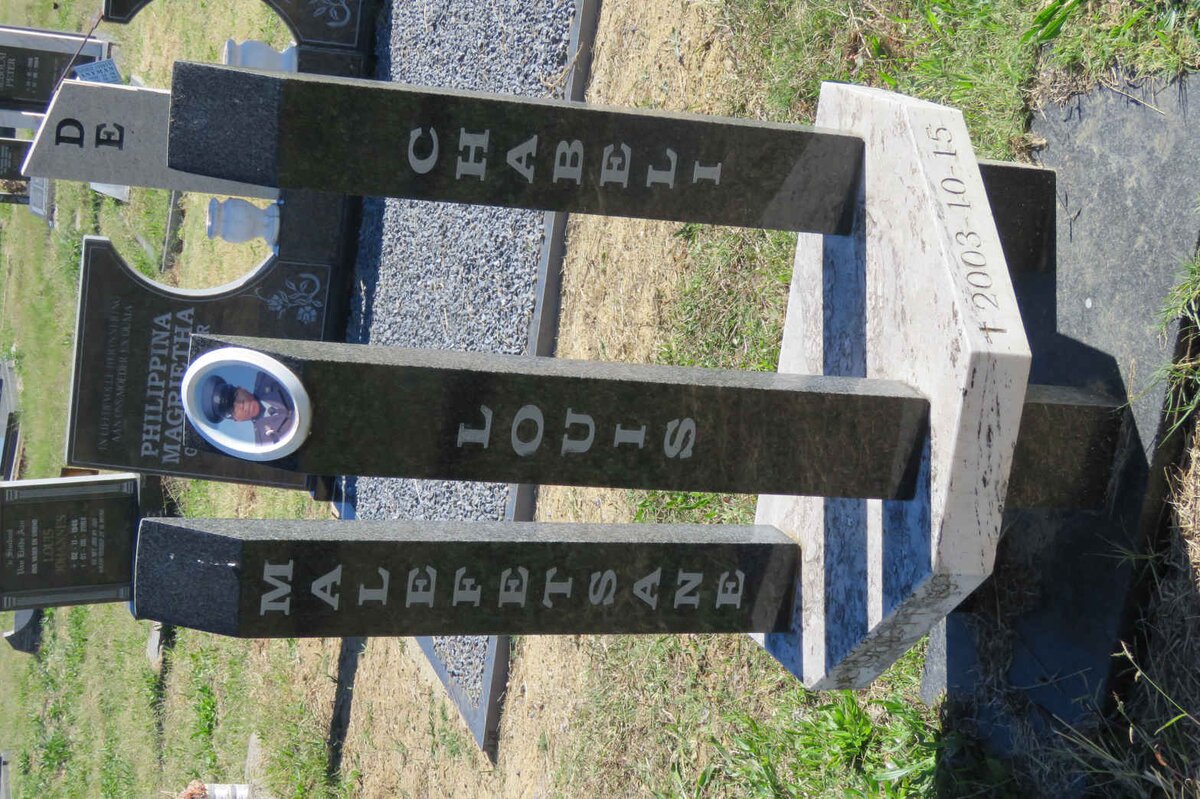 MALEFETSANE Louis Chabeli 1969-2003