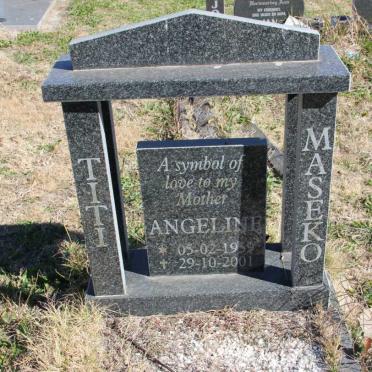 MASEKO Titi Angeline 1959-2001