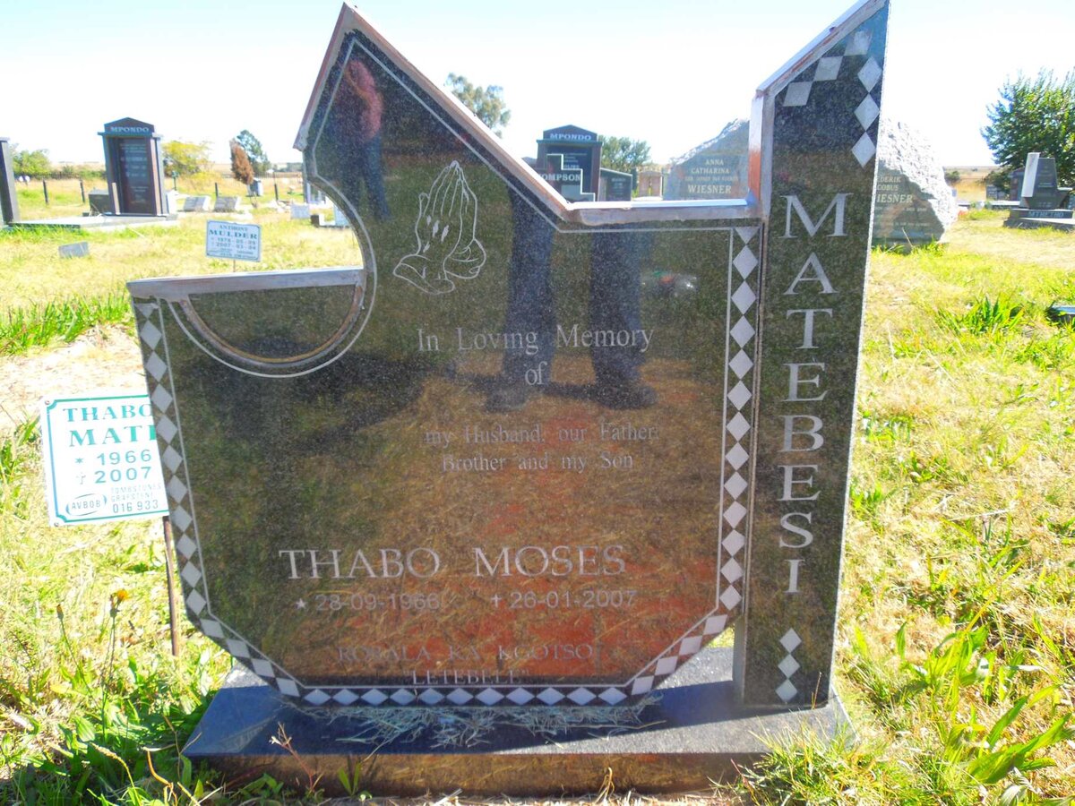 MATEBESI Thabo Moses 1966-2007