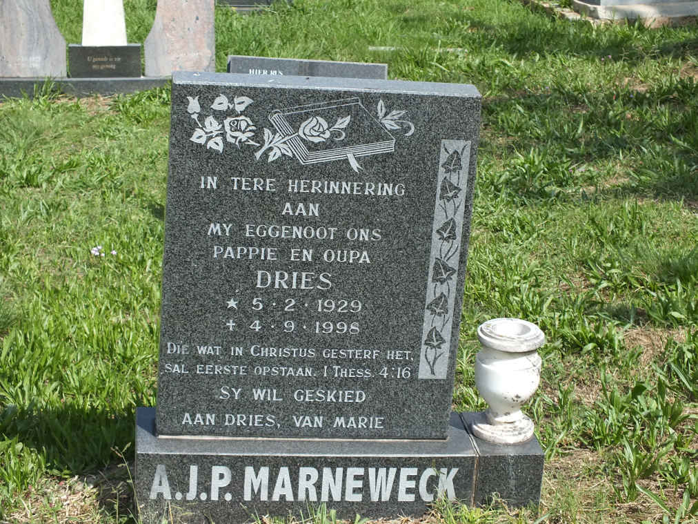 MARNEWECK A.J.P. 1929-1998