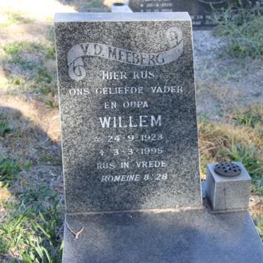 MEEBERG Willem, v.d. 1923-1995