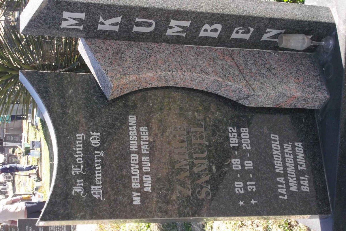 MKUMBENI Zamile Samuel 1952-2008