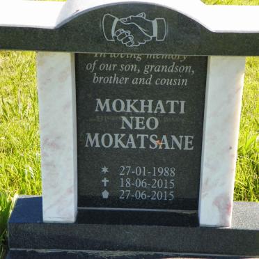 MOKATSHANE Mokhati Neo 1988-2015