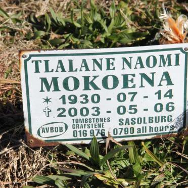 MOKOENA Tlalane Naomi 1930-2003