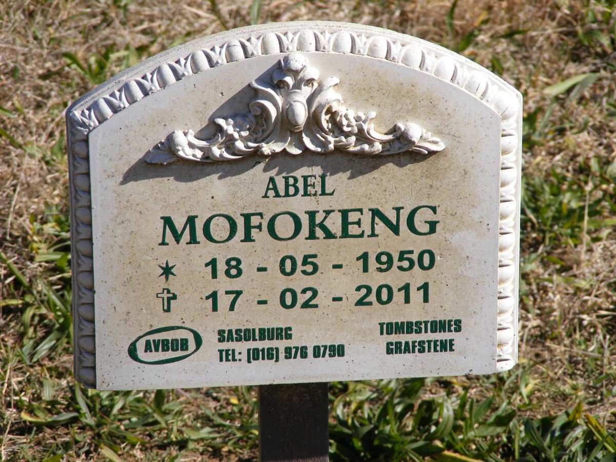 MOFOKENG Abel 1950-2011