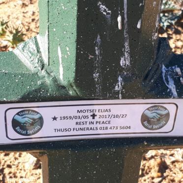 MOTSEI Elias 1959-2017