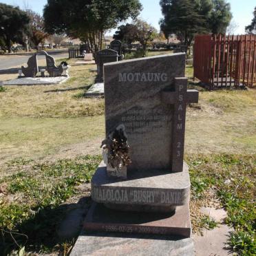 MOTAUNG Maloloja Daniel 1986-2009