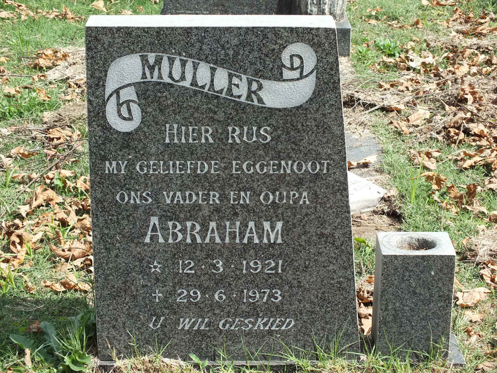 MULLER Abraham 1921-1973