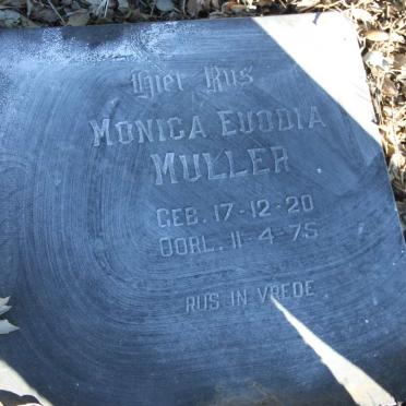 MULLER Monica Euodia 1920-1975