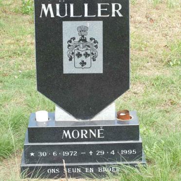 MÜLLER Morné 1972-1995