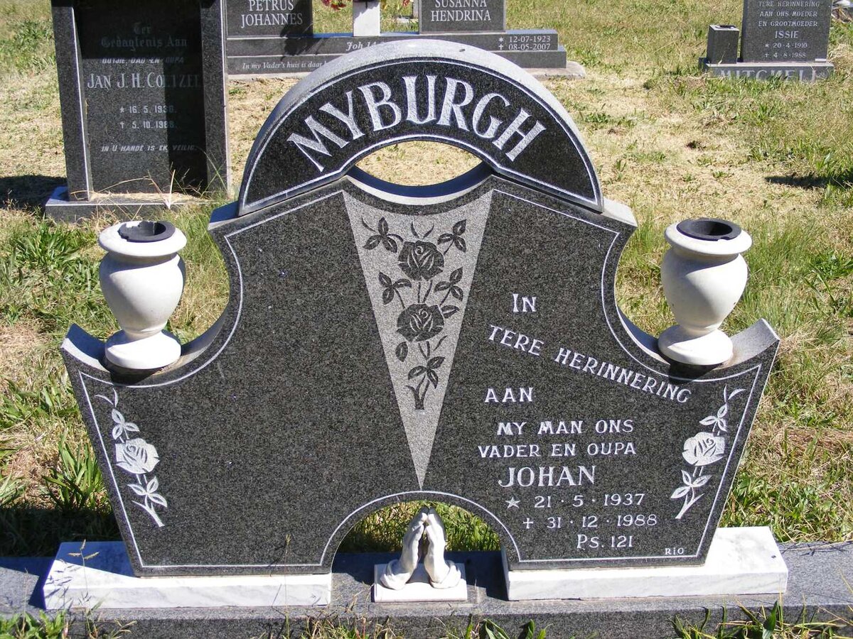 MYBURGH Johan 1937-1988