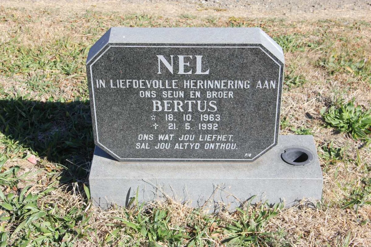 NEL Bertus 1963-1992