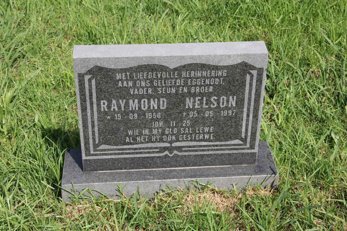 NELSON Raymond 1950-1997
