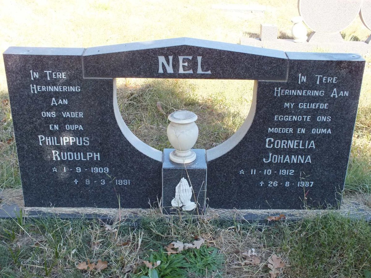 NEL Philippus Rudulph 1909-1991 &amp; Cornelia Johanna 1912-1987