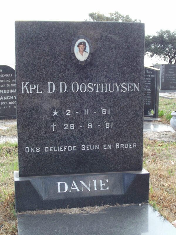 OOSTHUYSEN D.D. 1961-1981