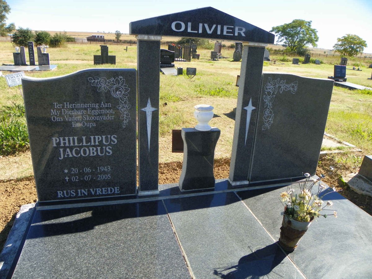 OLIVIER Phillipus Jacobus 1943-2005