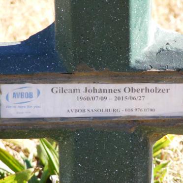 OBERHOLZER Gileam Johannes 1960-2015
