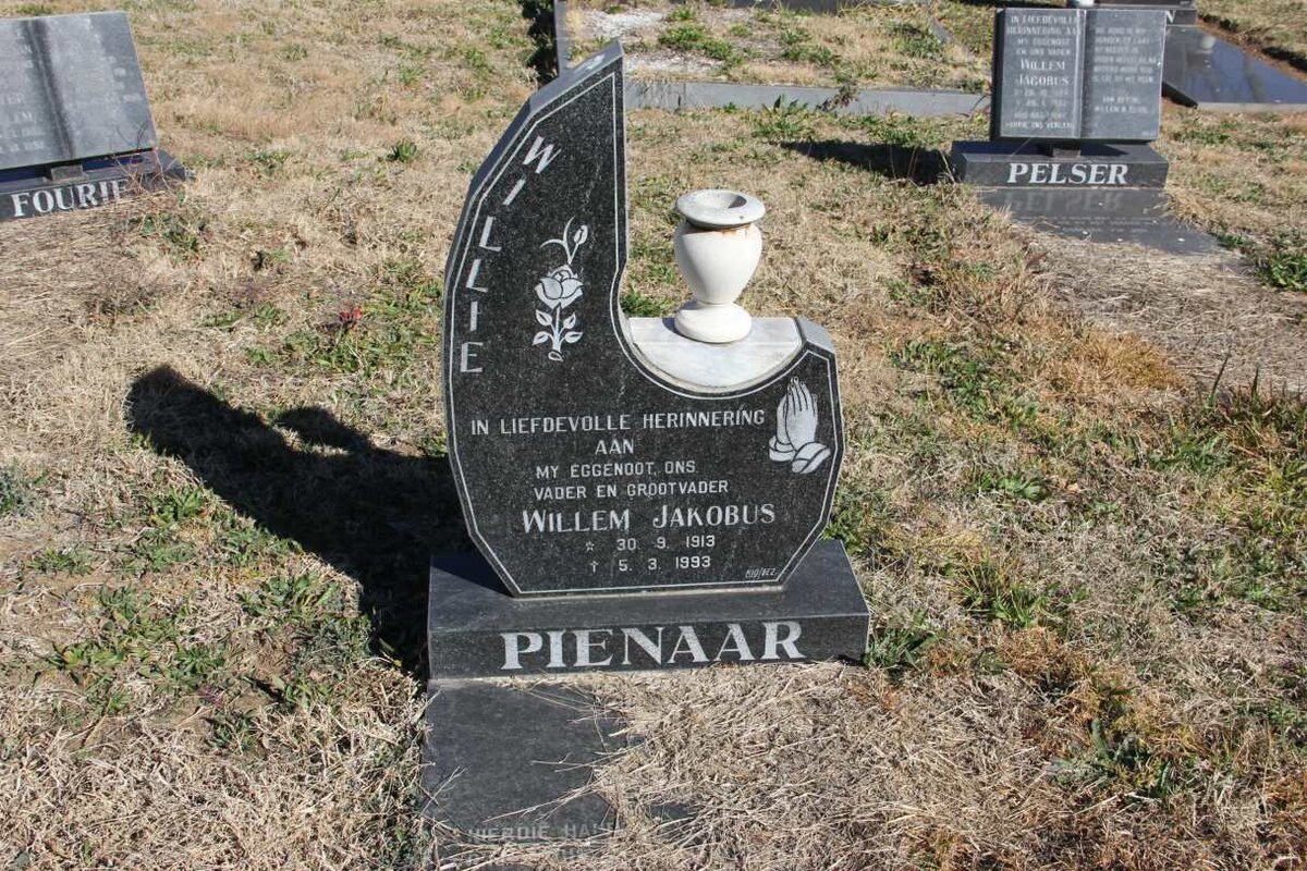 PIENAAR Willem Jakobus 1913-1993