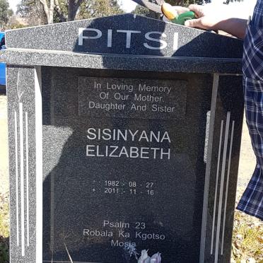 PITSI Sisinyana Elizabeth 1982-2011
