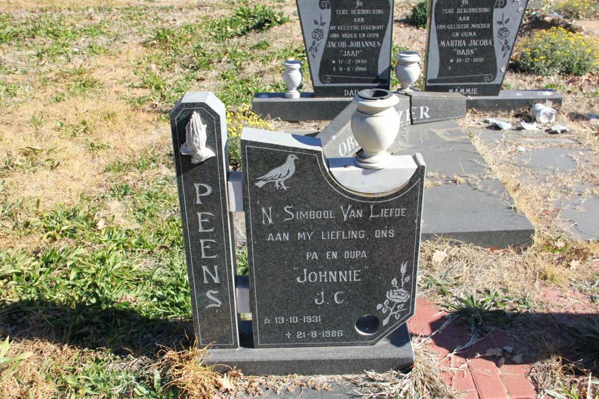 PEENS J.C. 1931-1986