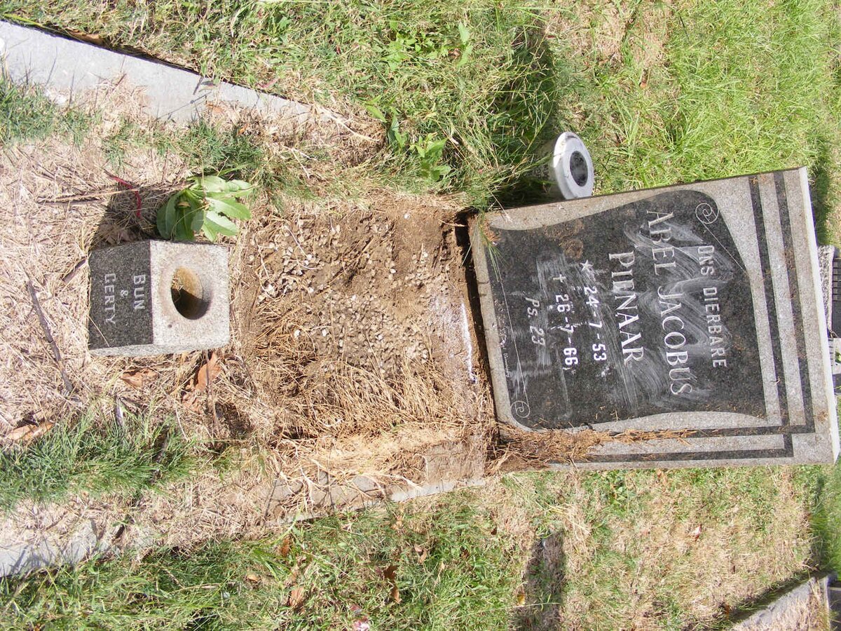 PIENAAR Abel Jacobus 1953-1966