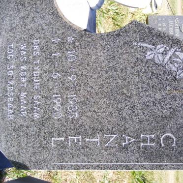 PIETERSE Hermanus 1952-1990 :: PIETERSE Chantel 1985-1990