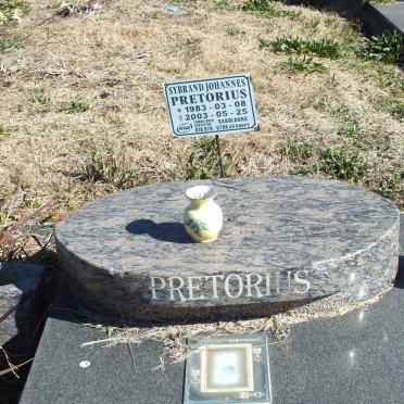 PRETORIUS Sybrand Johannes 1983-2003